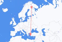 Flights from Kalymnos, Greece to Kuusamo, Finland