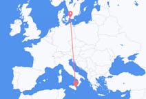 Flyrejser fra Malmø, Sverige til Catania, Italien