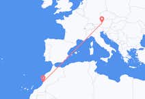 Flights from Agadir to Salzburg