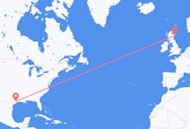 Flyrejser fra Houston, USA til Aberdeen, Skotland