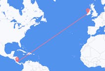 Flyreiser fra Tambor, Costa Rica til Shannon, County Clare, Irland