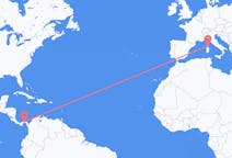 Flyreiser fra Panama by, til Figari