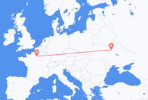 Flyreiser fra Paris, Frankrike til Kiev, Ukraina