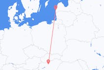 Fly fra Liepāja til Budapest