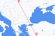 Vluchten van Satu Mare naar Antalya