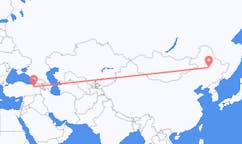 Flights from Daqing, China to Erzurum, Turkey