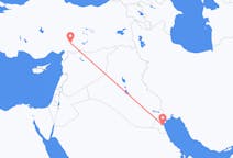 Flyrejser fra Kuwait City, Kuwait til Kahramanmaraş, Tyrkiet