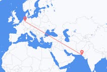 Flyreiser fra Karachi, til Münster