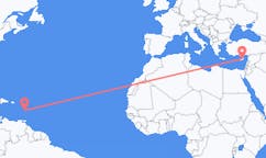 Flights from Fort-de-France to Larnaca