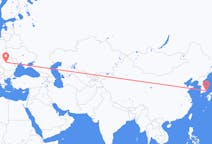 出发地 韩国蔚山廣域市目的地 罗马尼亚克卢日纳波卡的航班