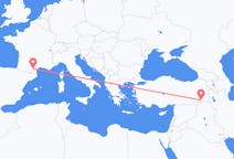 Flights from Carcassonne, France to Şırnak, Turkey