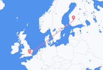 Flyreiser fra Tammerfors, til London