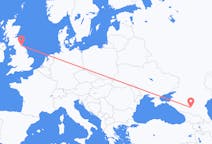 Flyrejser fra Mineralnye Vody, Rusland til Durham, England