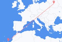 出发地 白俄罗斯出发地 明斯克目的地 西班牙兰萨罗特岛的航班