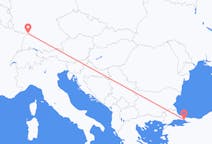 Flyrejser fra Istanbul til Karlsruhe