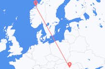Flights from Kristiansund to Cluj Napoca