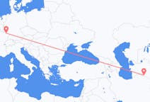 Flights from Ashgabat to Saarbrücken