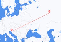 Flights from Kazan, Russia to Rijeka, Croatia