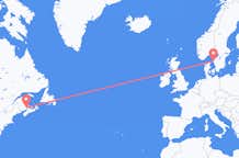 Flights from Moncton to Gothenburg