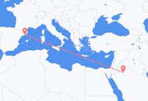 Vluchten van Al Jawf (regio), Saoedi-Arabië naar Barcelona, Spanje