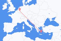 Flights from Maastricht, the Netherlands to Santorini, Greece