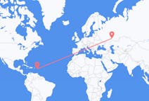 Flyg från Antigua, Antigua och Barbuda till Samara, Ryssland