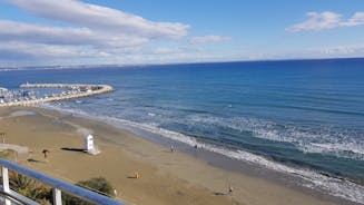 Kastella Beach - Blue Flag, Larnaca Municipality, Larnaca District, Cyprus