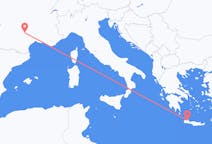 Flights from Rodez, France to Chania, Greece
