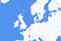 Flights from Le Puy-en-Velay, France to Ålesund, Norway