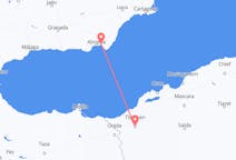 Flyg från Tlemcen, Algeriet till Almeria, Spanien