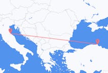 Flights from Sinop, Turkey to Rimini, Italy
