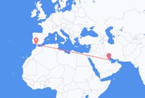 Flyrejser fra Dammam, Saudi-Arabien til Jerez, Spanien