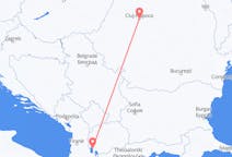 Flüge von Ohrid, Nordmazedonien nach Klausenburg, Rumänien