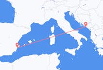 Flug frá Alicante til Dubrovnik