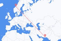 Flights from Turbat, Pakistan to Ørland, Norway
