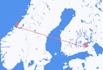 Flyg från Ørland till Villmanstrand