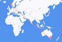 Flyg från Hobart, Australien till Stavanger, Norge