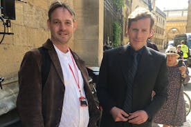 Private filmområder for Inspektør Morse i Oxford, med College-besøk