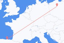 Flyreiser fra Bydgoszcz, Polen til Santander, Spania