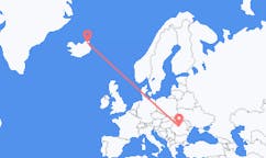เที่ยวบิน จาก Thorshofn, ไอซ์แลนด์ ถึงทาร์กู มูเรส, โรมาเนีย