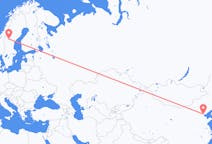 Flüge von Tianjin, China nach Östersund, Schweden