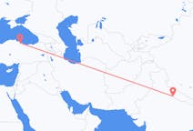 Flights from Dhangadhi, Nepal to Samsun, Turkey
