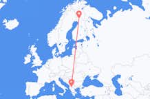 Flyreiser fra Rovaniemi, til Ohrid