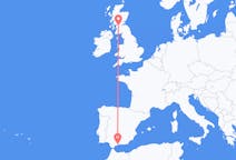 Flyg från Málaga, Spanien till Glasgow, Skottland