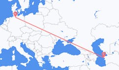 出发地 土库曼斯坦土庫曼巴希目的地 德国汉堡的航班