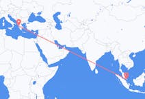 Flüge von Johor Bahru, Malaysia nach Preveza, Griechenland