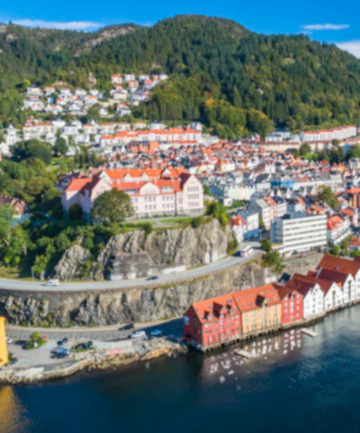 Flights from Riga in Latvia to Bergen in Norway