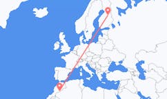Flights from Zagora to Kajaani