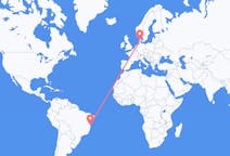 Flights from Ilhéus, Brazil to Billund, Denmark