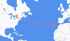 Flyreiser fra Rochester, USA til Funchal, Portugal